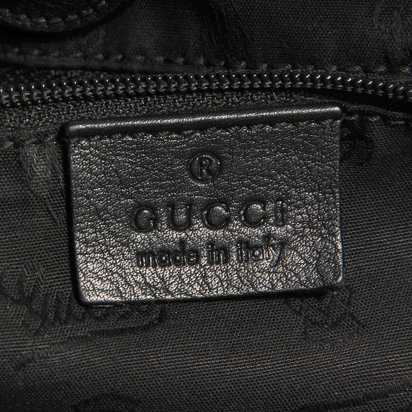 Guccissima Large Sukey Tote Black