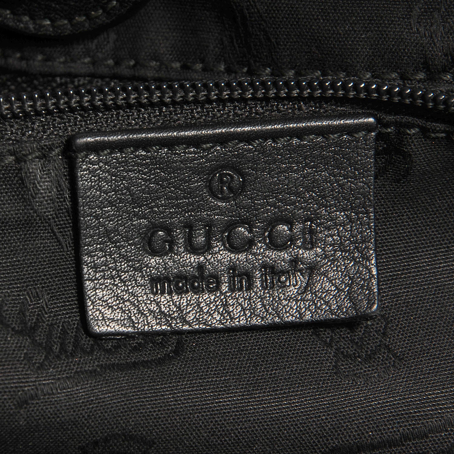 Gucci Guccissima Large Sukey Tote Black 6 of 8