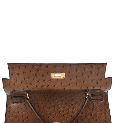 Hermes Ostrich Kelly Sellier 32 11 of 30