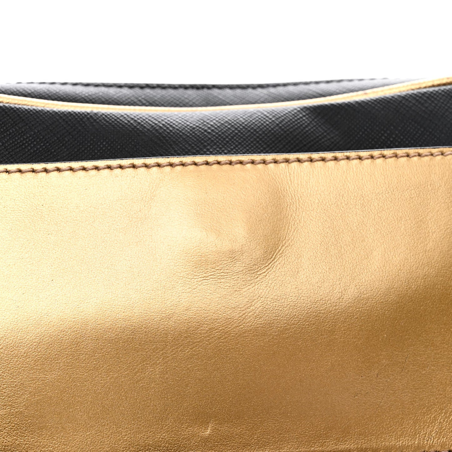 Saffiano Travel Belt Bag Black Platino