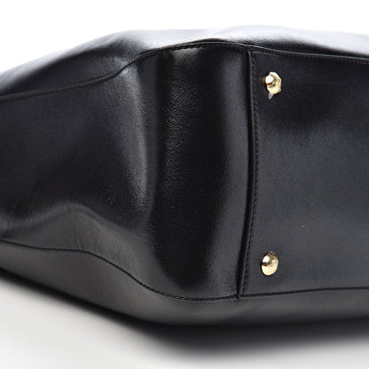 Fendi Vitello Glacier Medium FF Tote Black 8 of 10