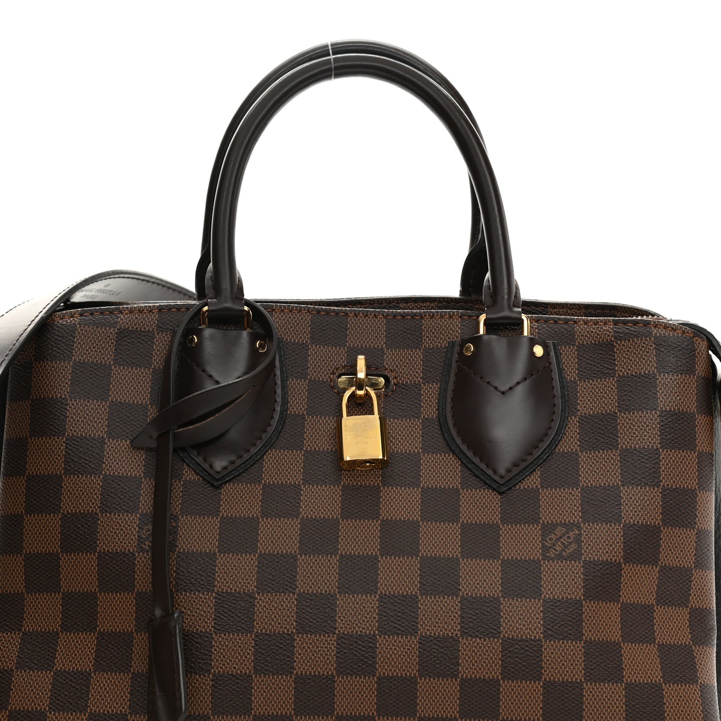 Cuir Taurillon Damier Ebene Normandy Black