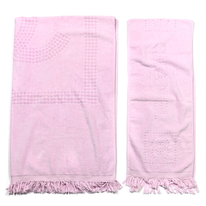 Chanel Terry Cotton CC Towel Set Light Pink 1 of 3