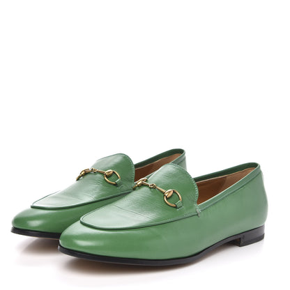 Gucci Malaga Kid Womens Jordaan Loafers 41 New Shamarock 5 of 20