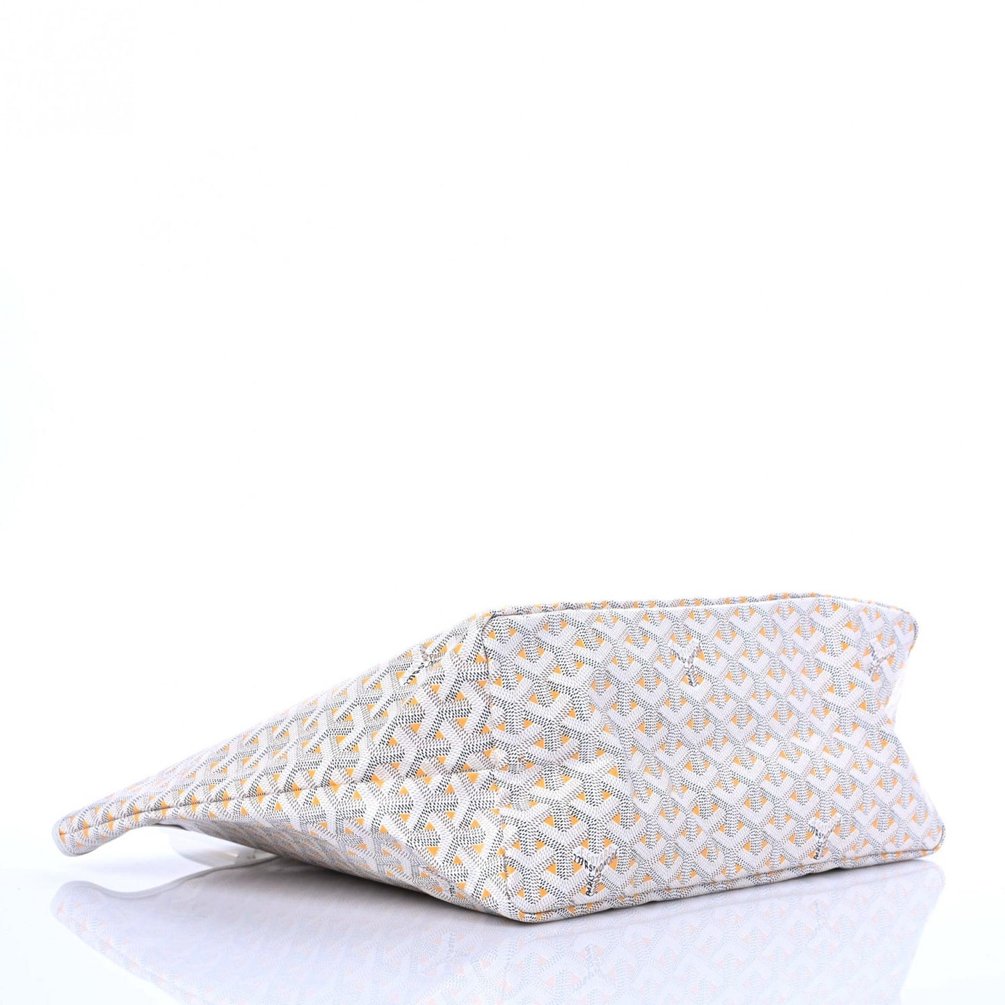 Goyardine Saint Louis Claire Voie PM White Orange