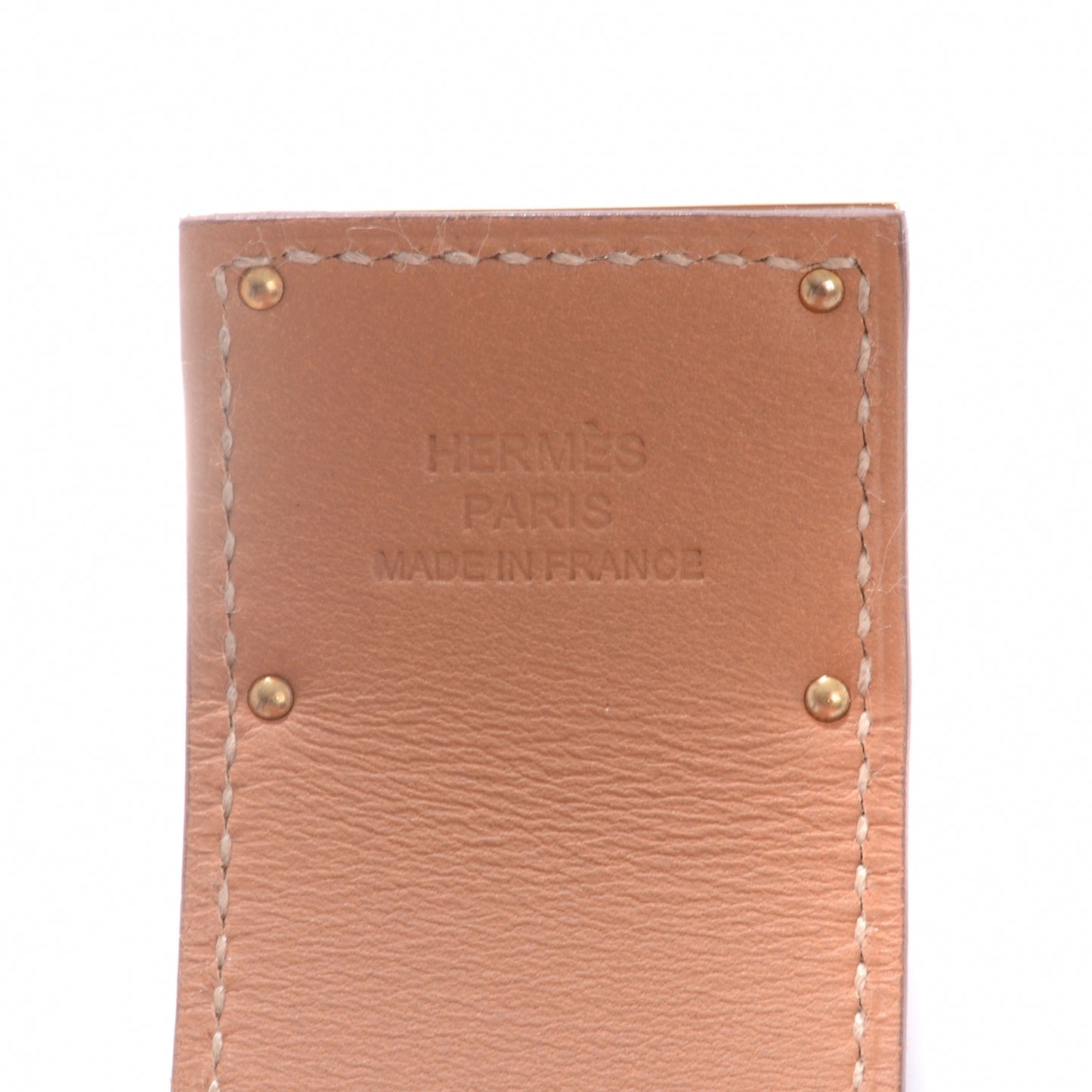 Swift Leather Kelly Dog Bracelet Fauve