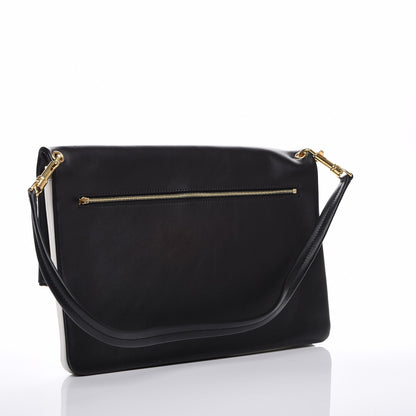Celine Calfskin Folded Cabas Black White 3 of 14