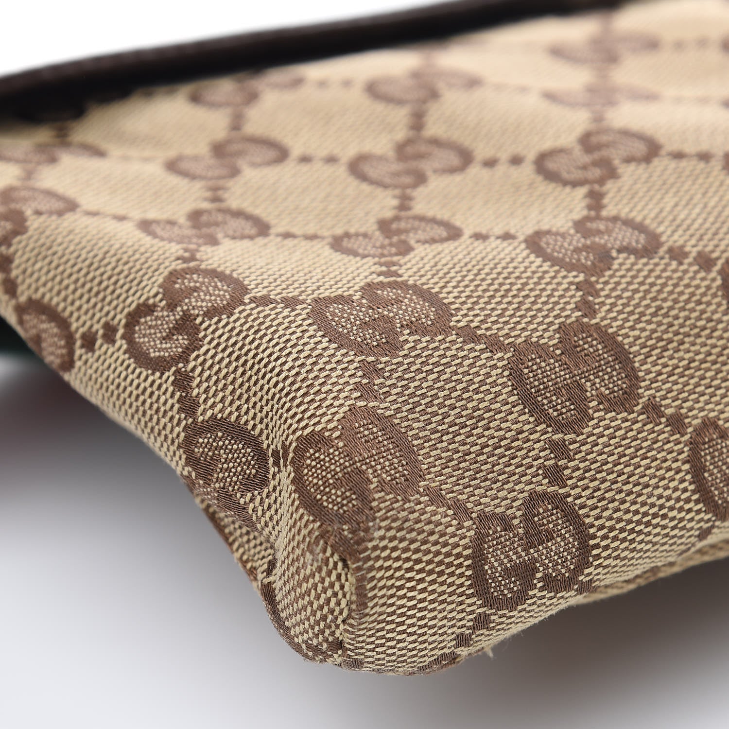 Gucci Monogram Web Belt Bag Dark Brown 9 of 15