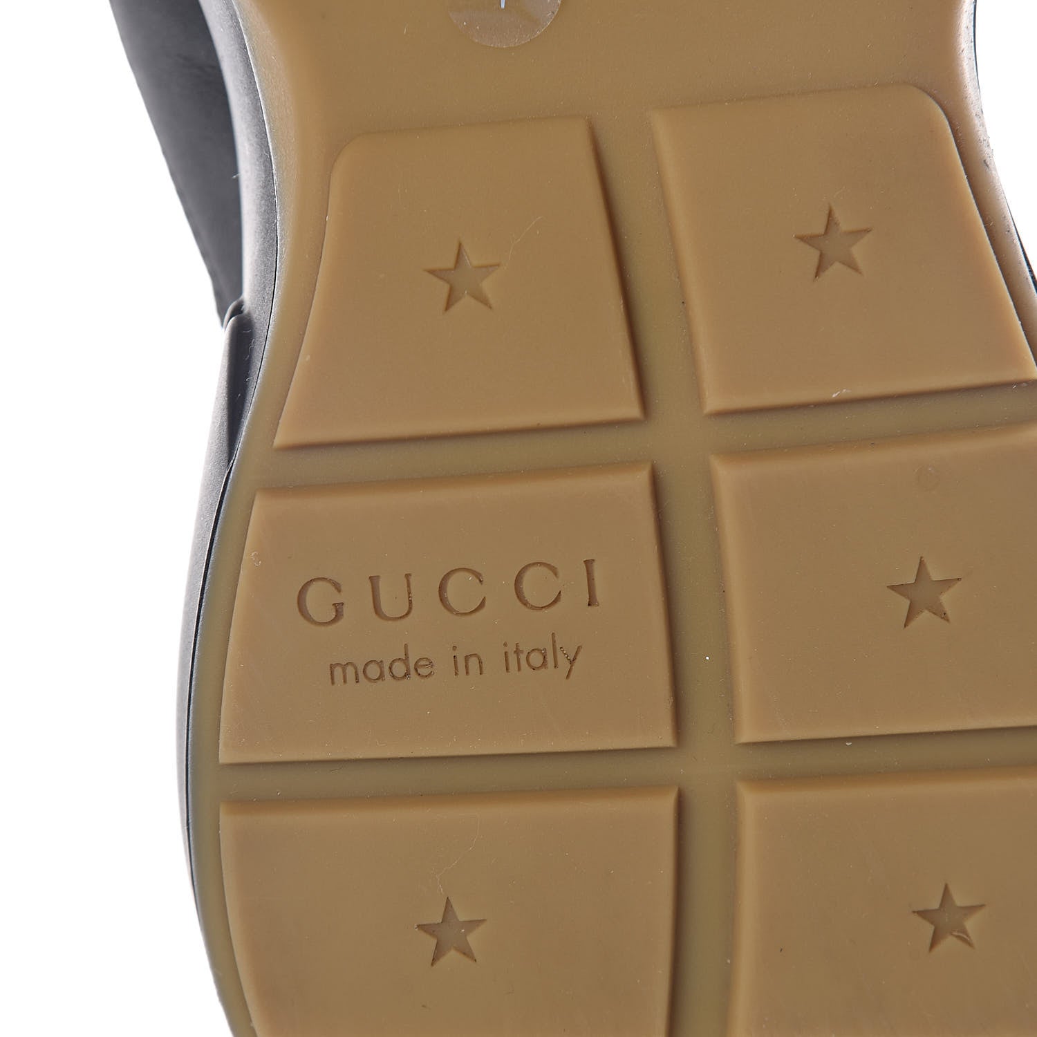 Gucci X SEGA Calfskin Logo Mens Rhyton Sneakers 7 Black 6 of 8