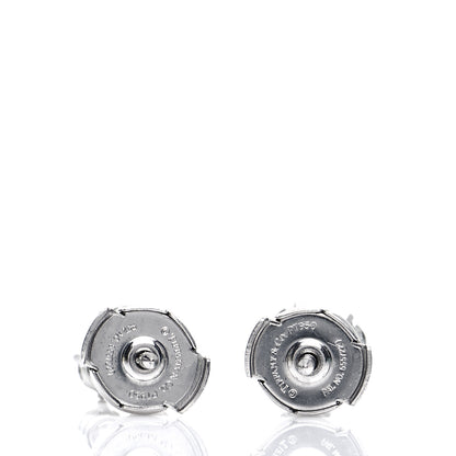 Tiffany Platinum Diamond Aria Earrings 4 of 5