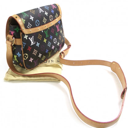 Louis Vuitton Monogram Multicolor Sologne Black 3 of 10