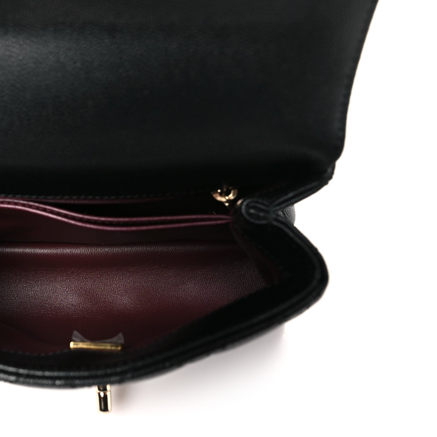 Chanel Caviar Quilted Extra Mini Coco Handle Flap Black 5 of 11