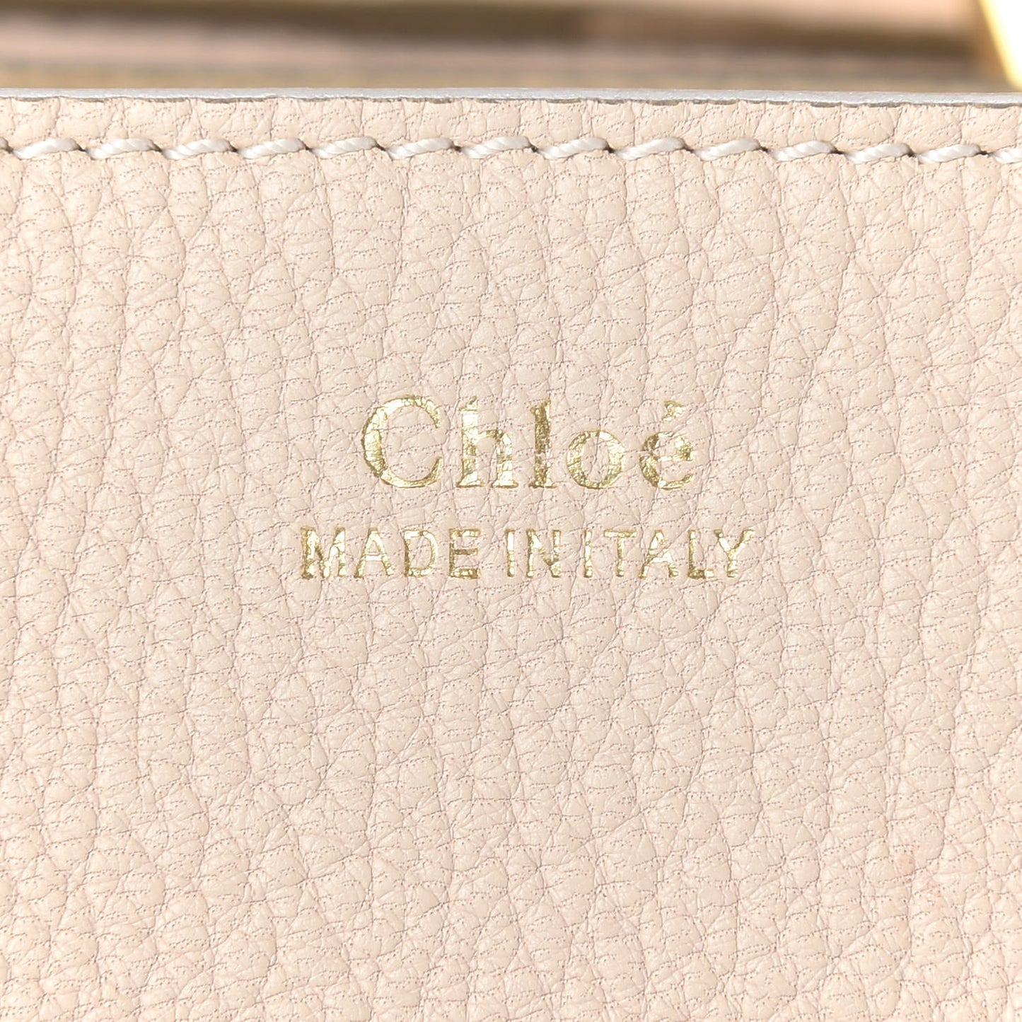 Grained Lambskin Mini Drew Shoulder Bag Abstract White