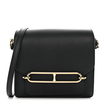 Hermes Swift Mini Sac Roulis Black 1 of 16