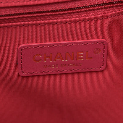 Chanel Shiny Aged Calfskin Shopping Bag Black 6 of 10