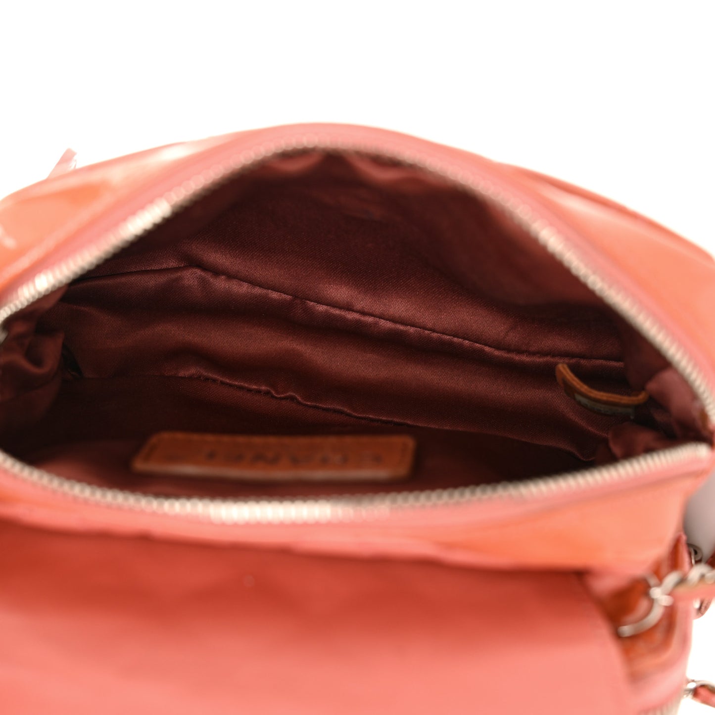 Patent Brilliant Mini Flap WOC Bag Pink