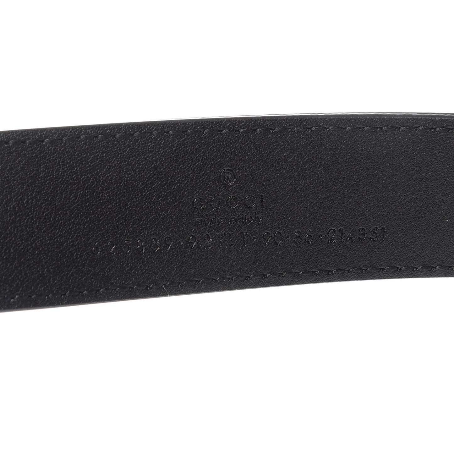 GG Supreme Monogram Matte Plutone Calfskin Double G 30mm Belt 90 36 Beige Ebony Black
