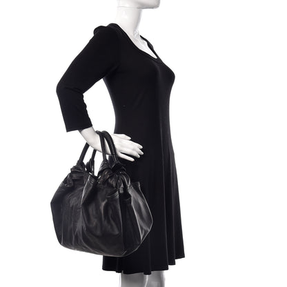 Loewe Nappa Aire Shoulder Bag Black 2 of 20