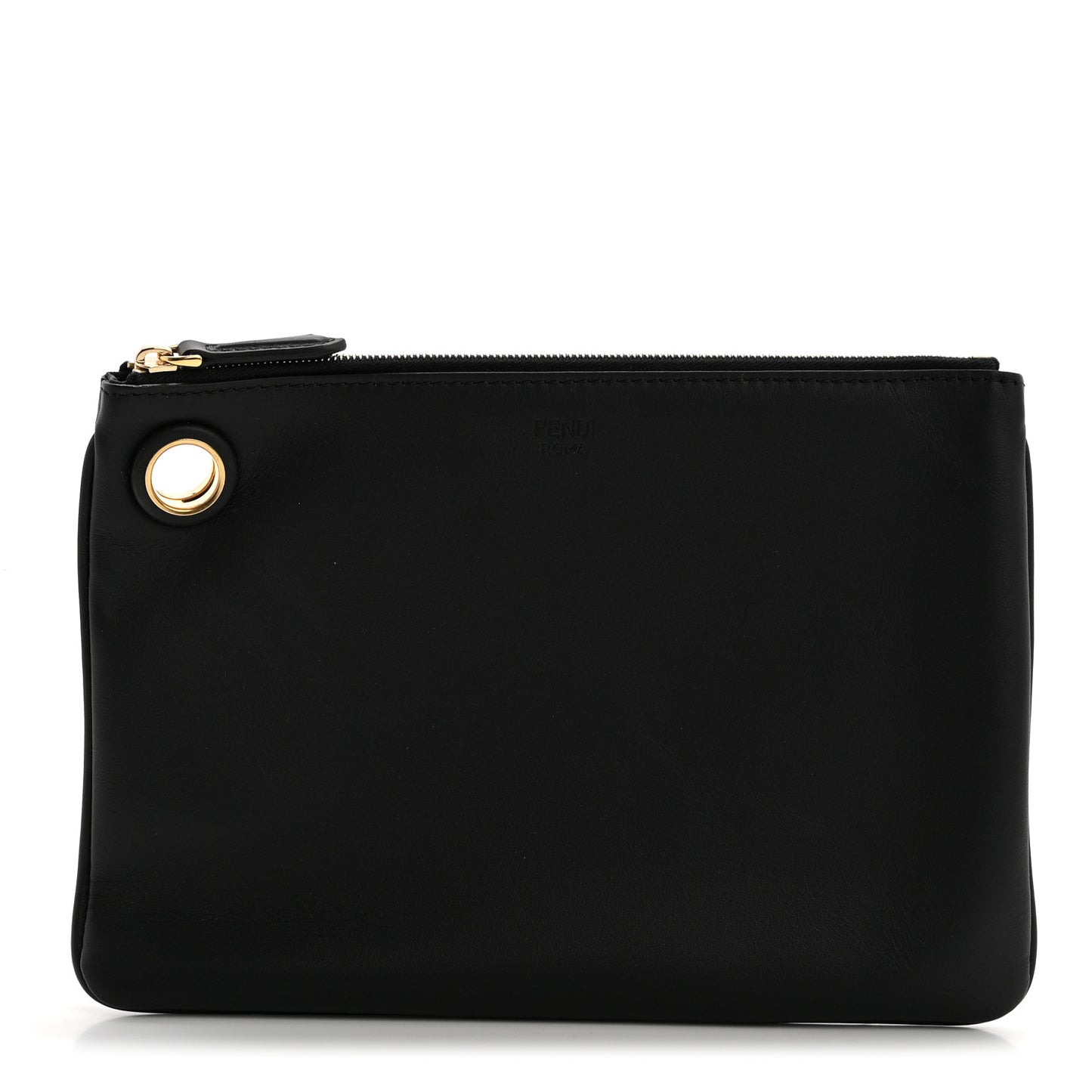 Vitello Century Snakeskin F is Fendi Tri-Color Triplette Pouch Set Powder Camelia Black