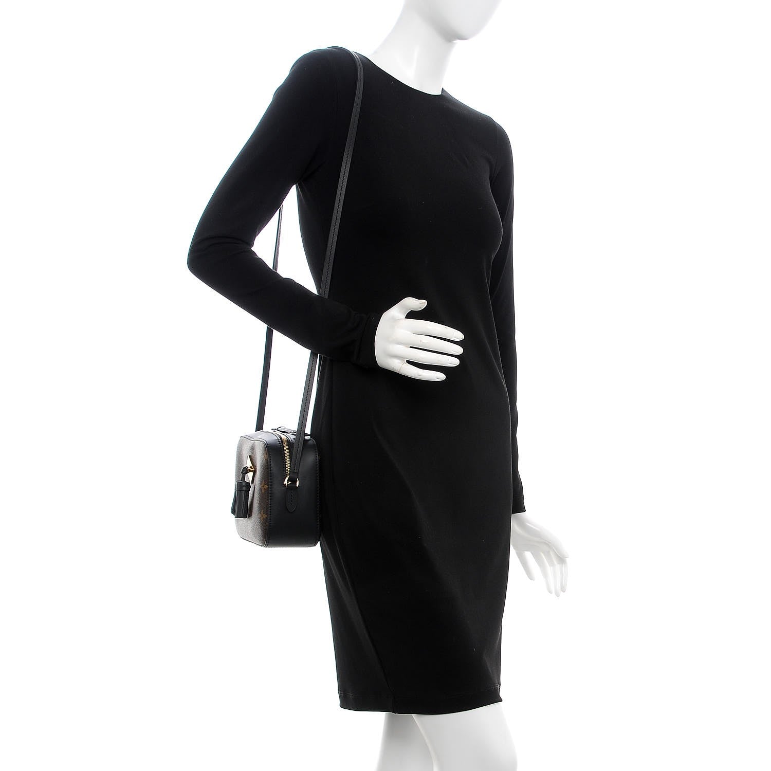 Louis Vuitton Monogram Saintonge Black 2 of 8