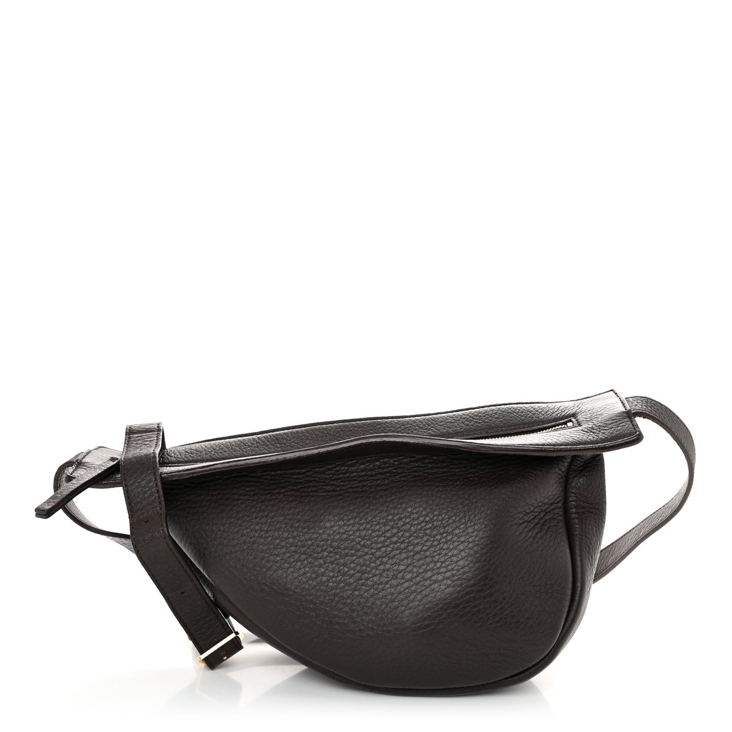 Deerskin Small Slouchy Banana Bag Espresso