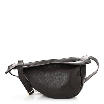 The Row Deerskin Small Slouchy Banana Bag Espresso 1 of 11