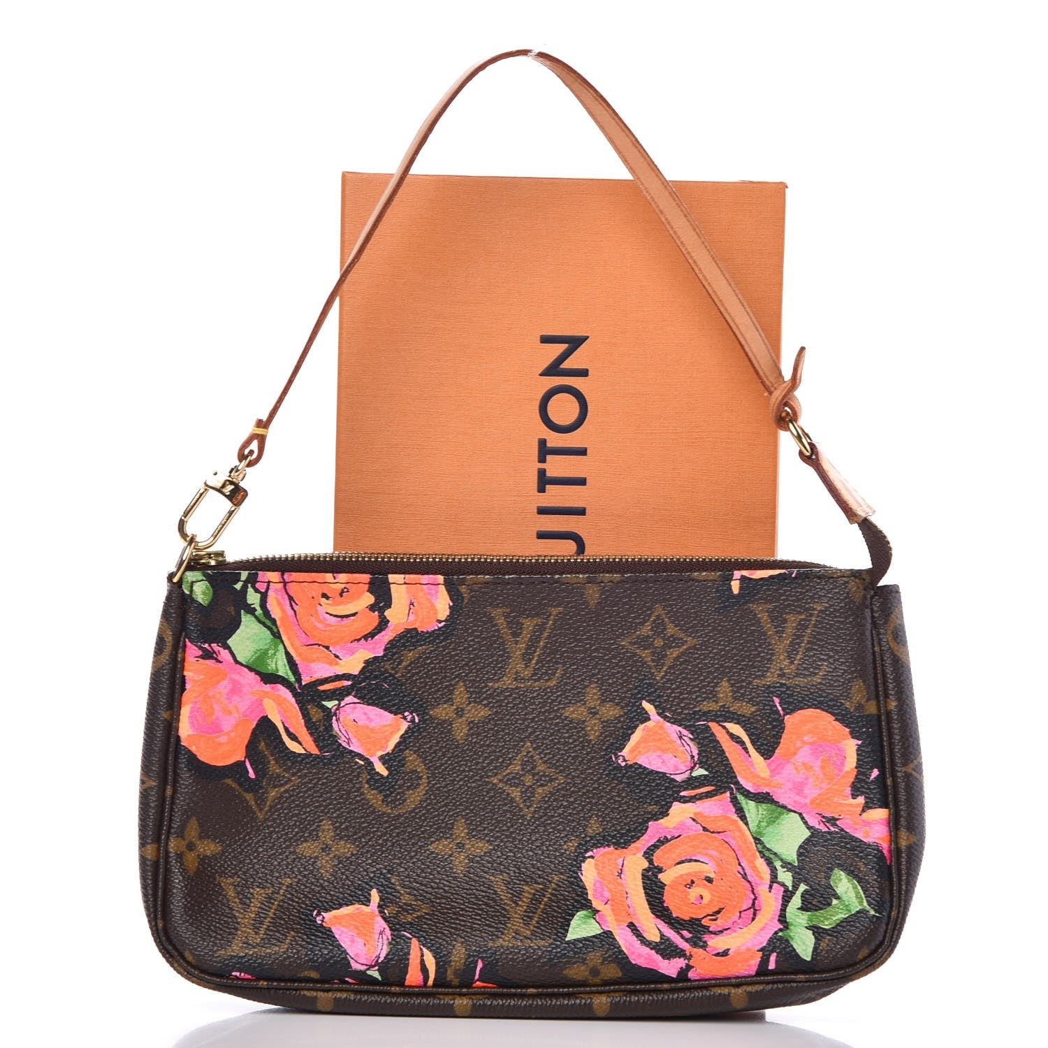Louis Vuitton Monogram Roses Pochette Accessories 8 of 8