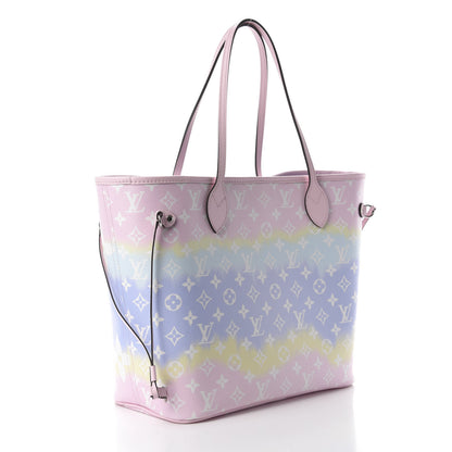 Louis Vuitton Monogram Escale Neverfull MM Pastel 3 of 11