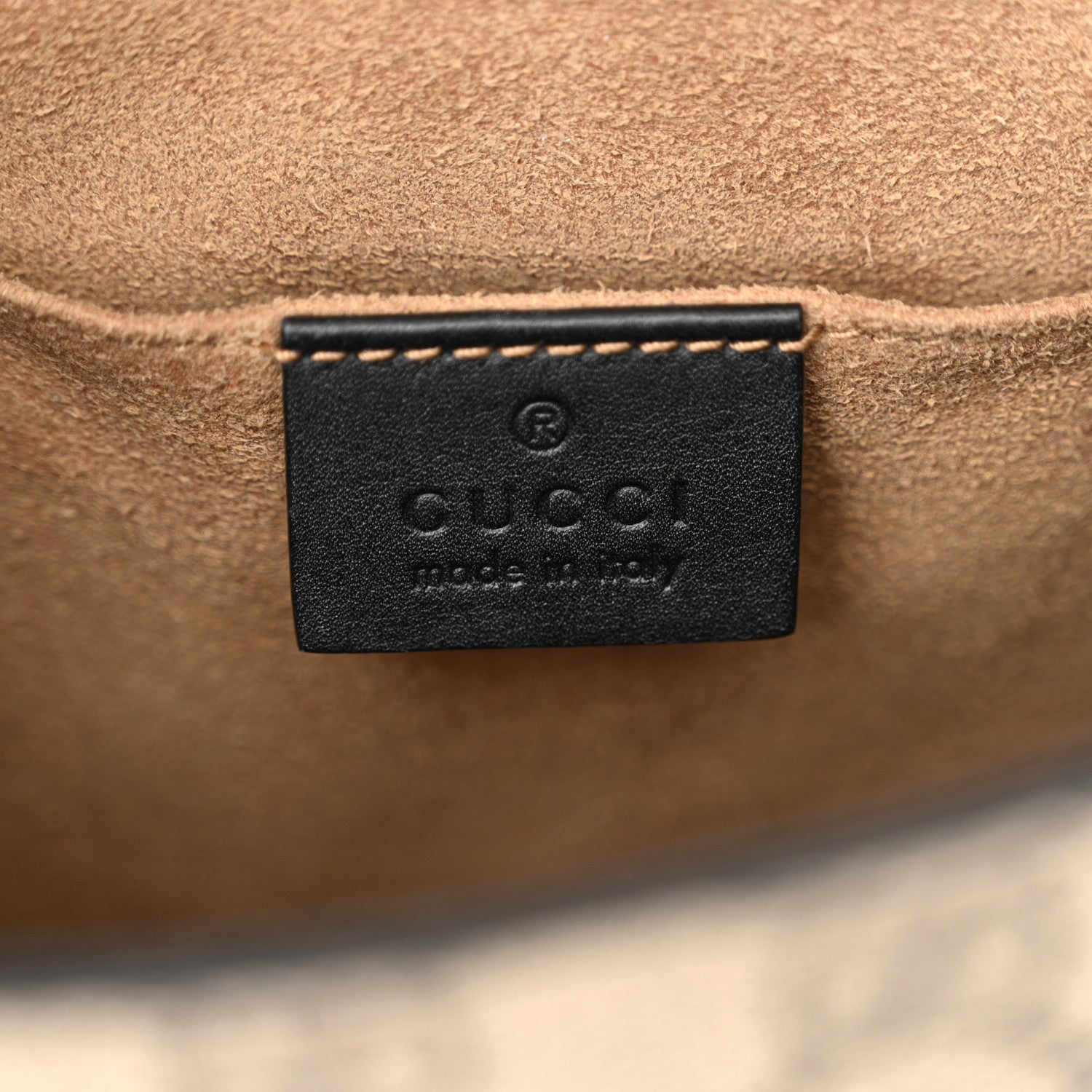 Gucci GG Supreme Monogram Web Medium Padlock Messenger Shoulder Bag Black 7 of 15