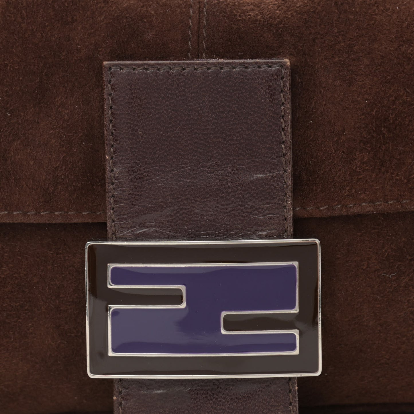 Suede Baguette Brown