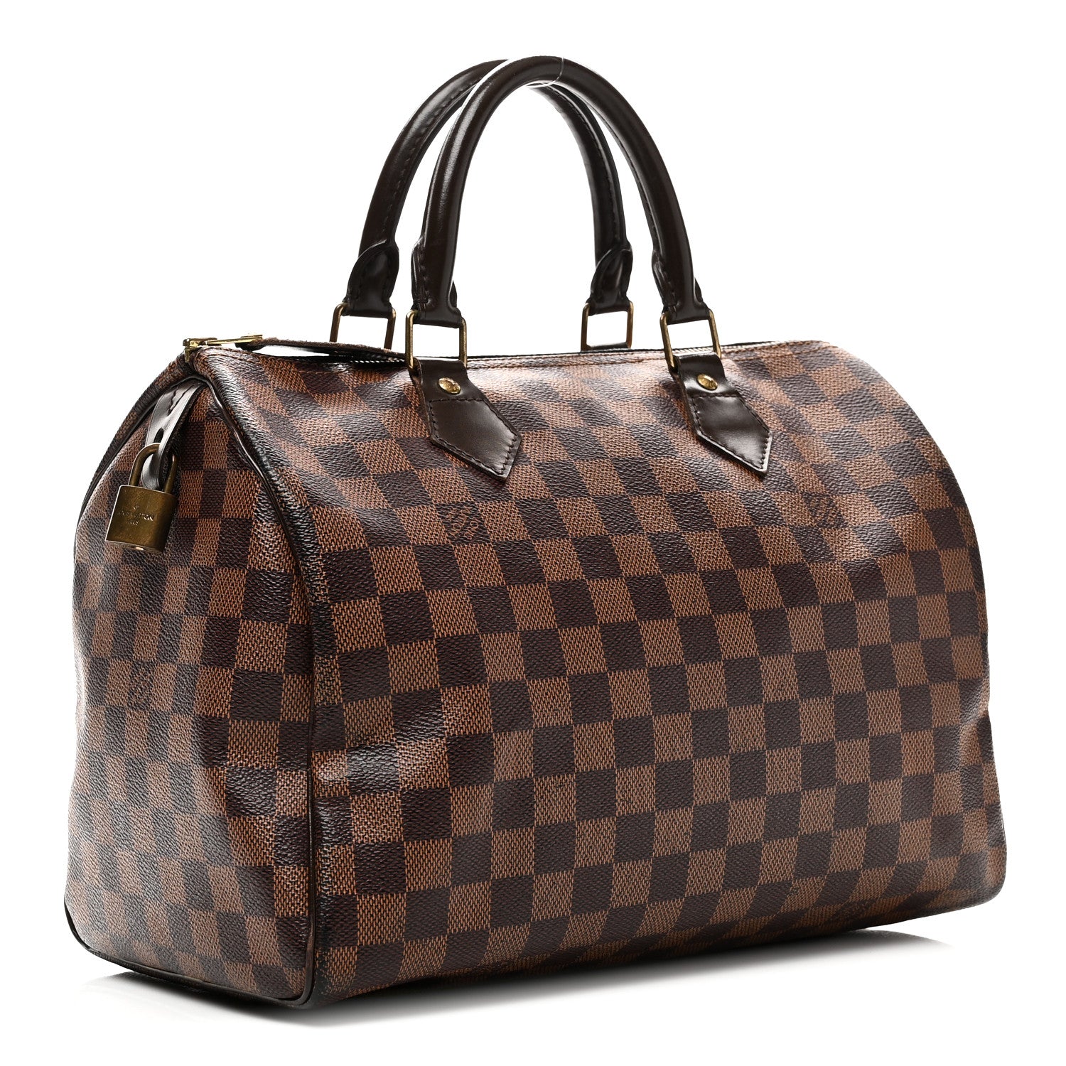Louis Vuitton Damier Ebene Speedy 30 3 of 9