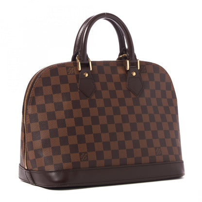 Louis Vuitton Damier Ebene Alma PM 3 of 9