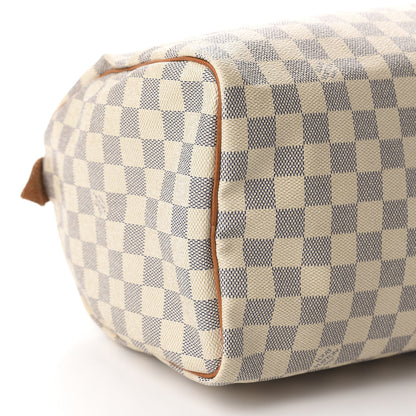 Louis Vuitton Damier Azur Speedy 30 6 of 10