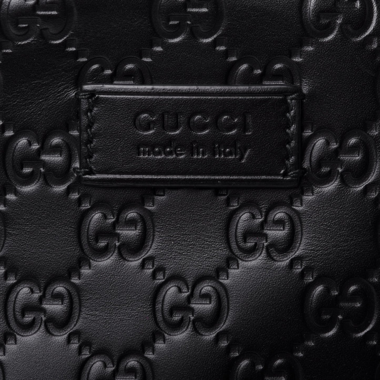 Guccissima Signature Small Day Backpack Black