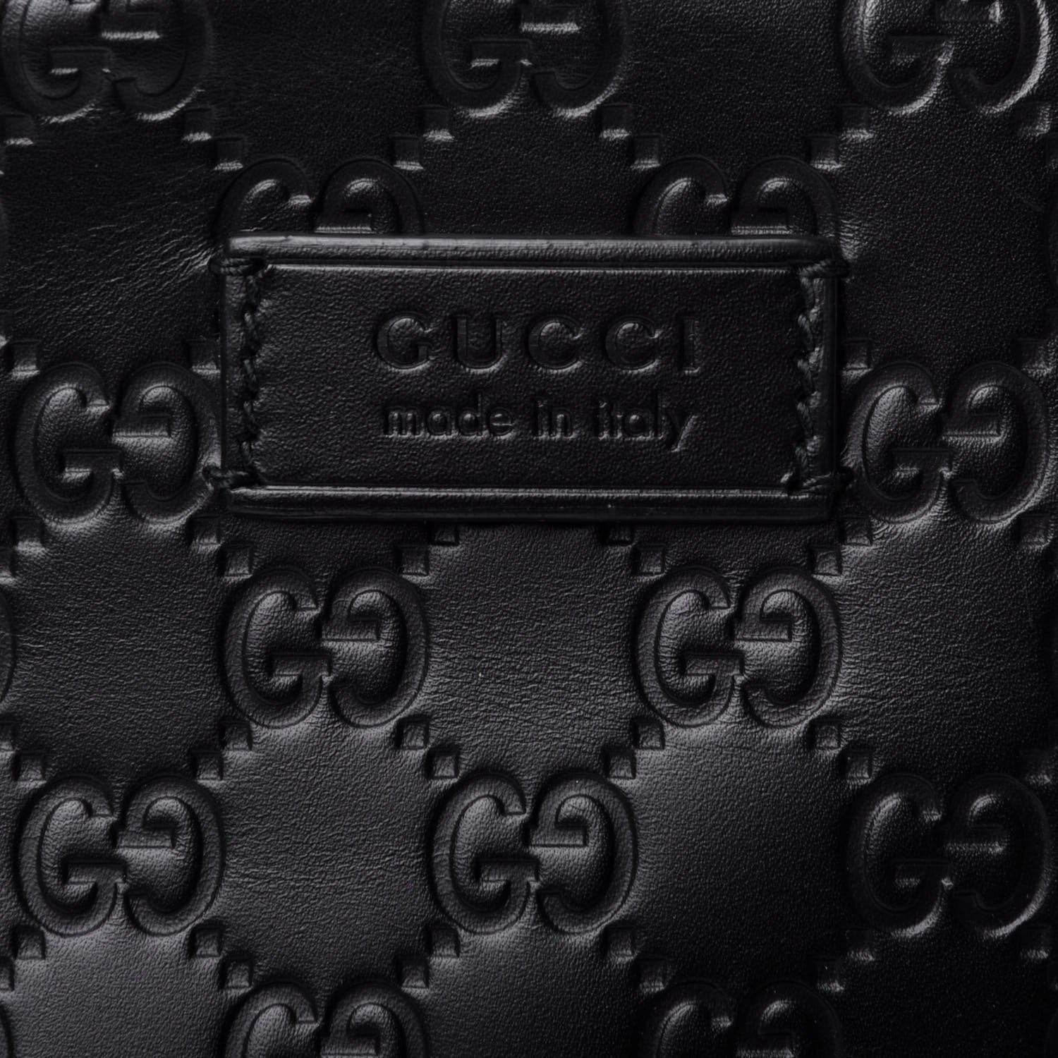 Gucci Guccissima Signature Small Day Backpack Black 10 of 11