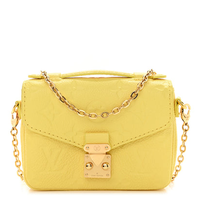Louis Vuitton Empreinte Micro Metis Jaune 1 of 8