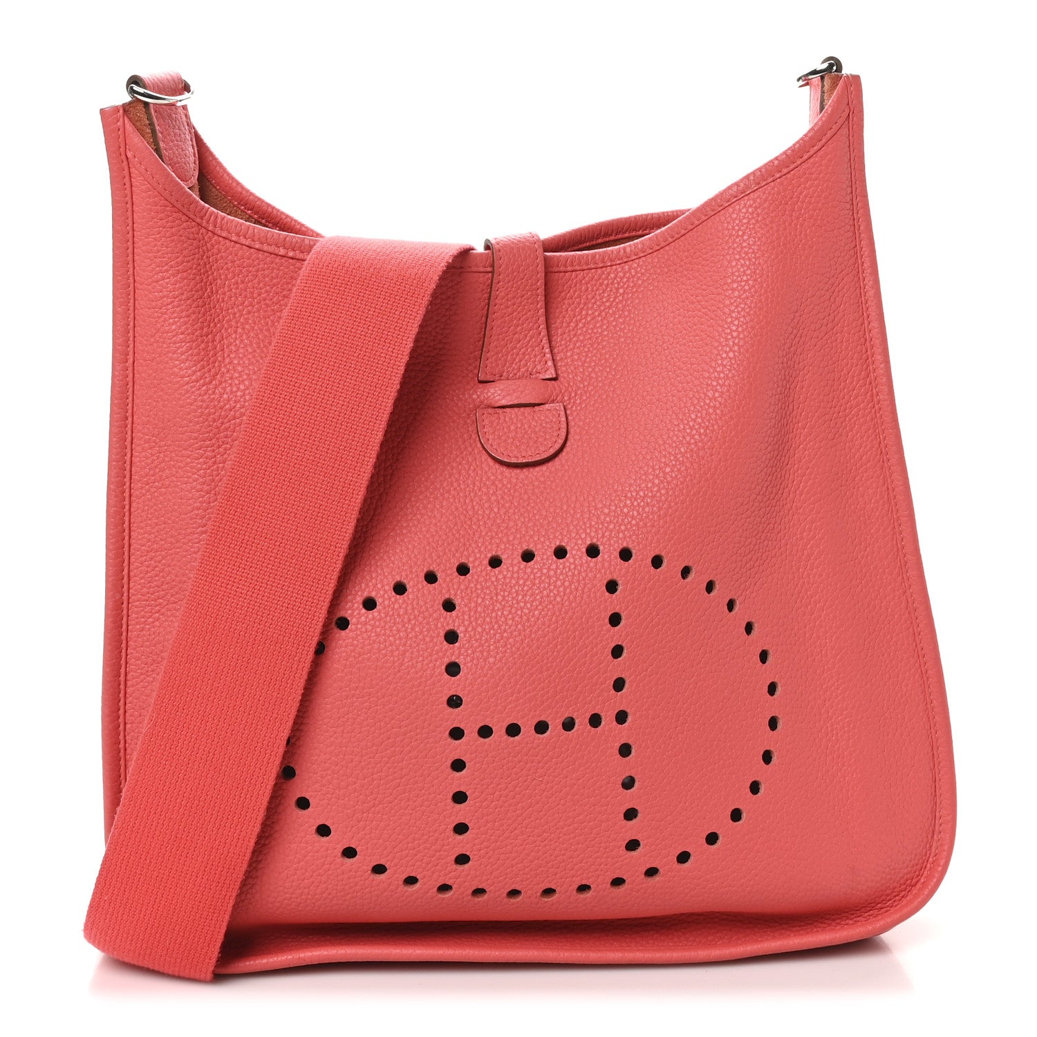 Hermes Taurillon Clemence Evelyne GM Rose Jaipur 1 of 10