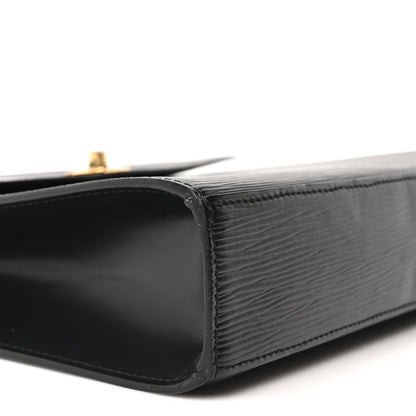 Louis Vuitton Epi Malesherbes Black 15 of 17