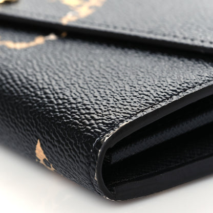 Louis Vuitton Monogram Giant Jungle Sarah Wallet Black 9 of 11