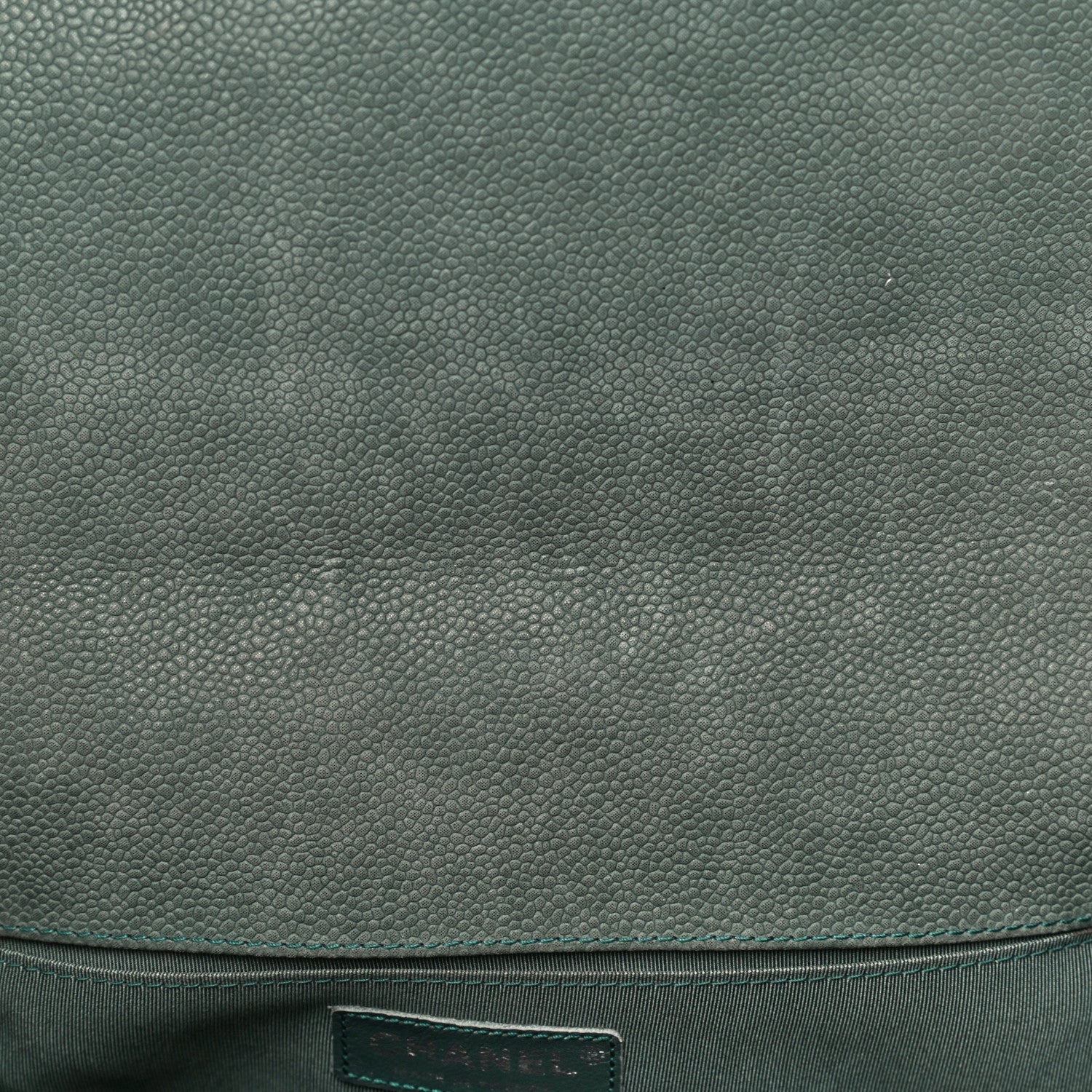 Chanel Iridescent Caviar Quilted Medium Boy Flap Green 13 of 21