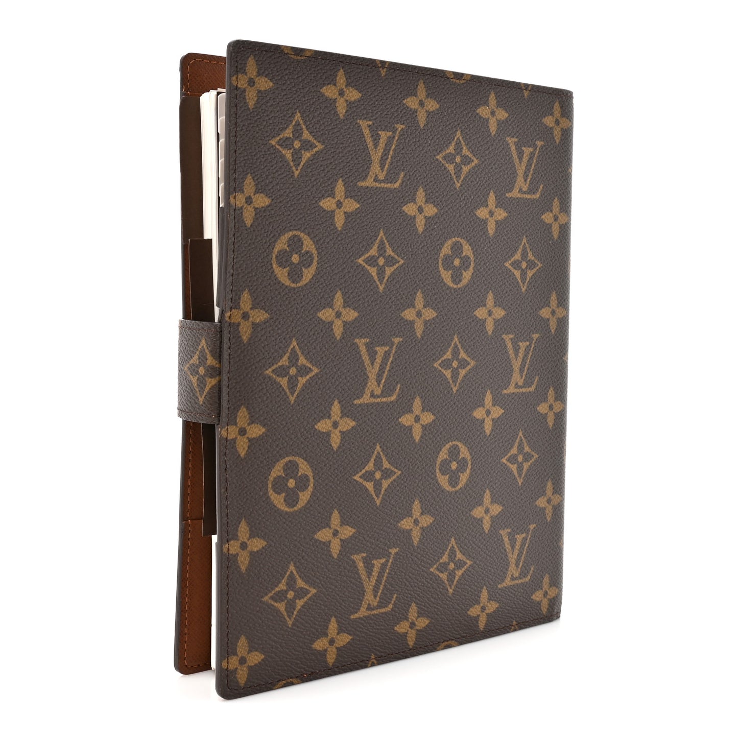 Monogram Large Ring Agenda Cover
