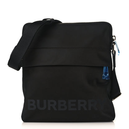 Burberry Econyl Logo Print Crossbody Bag Black 1 of 8