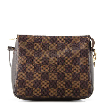 Louis Vuitton Damier Ebene Trousse Make Up Bag Pochette 1 of 7