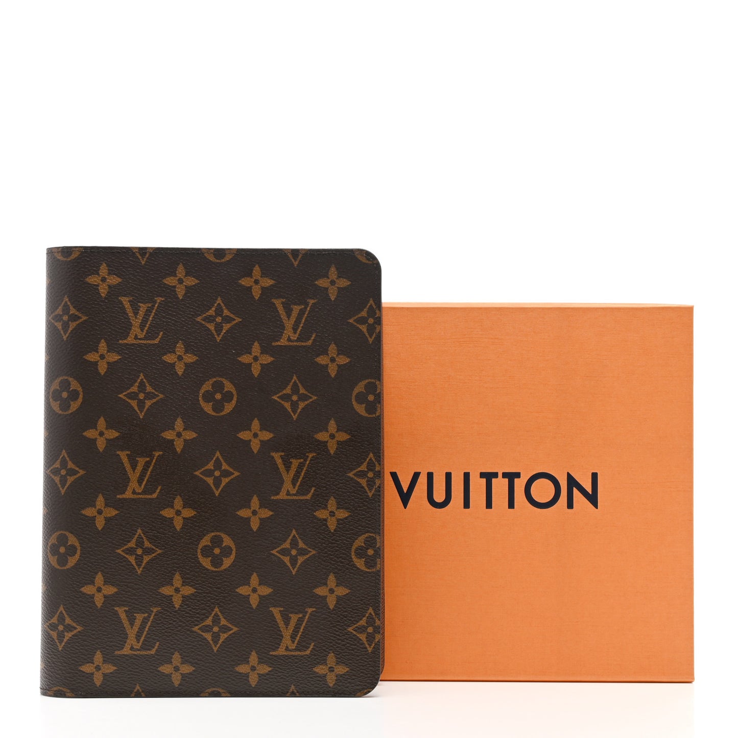 Monogram Desk Agenda Cover