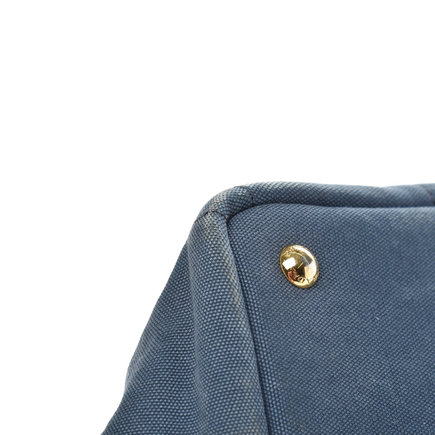 Prada Canvas Canapa Logo Tote Blue 8 of 18
