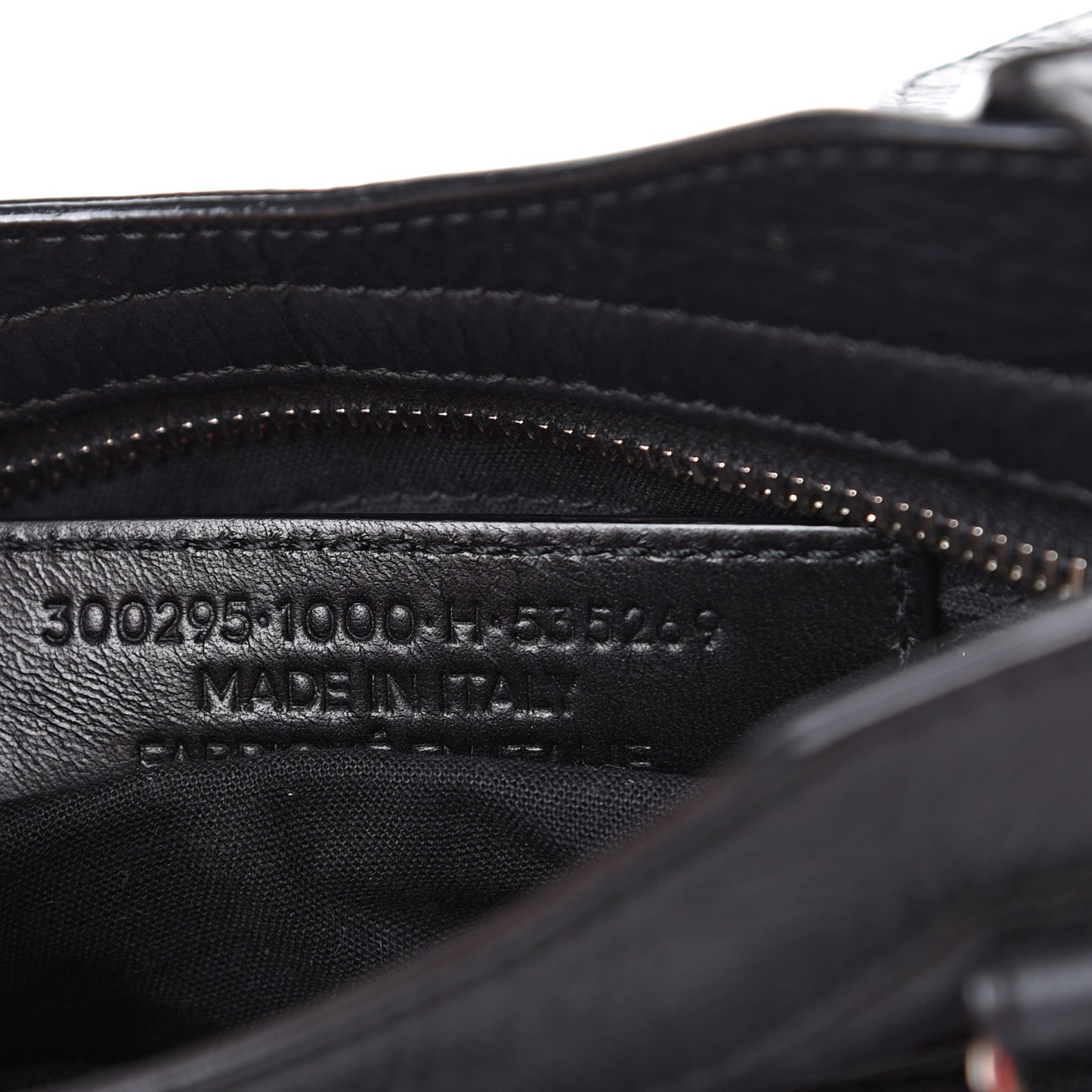 Matte Goatskin Rubber Covered Classic Hardware Mini City Black