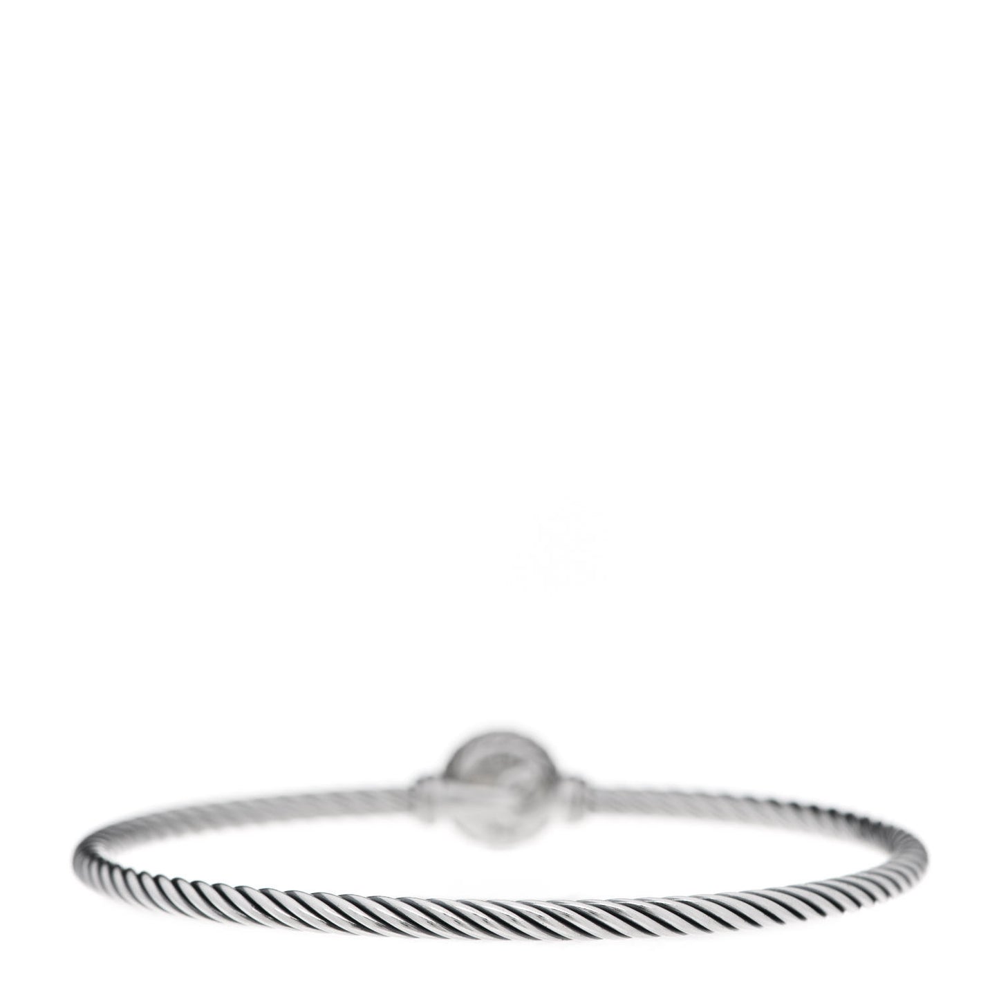 Sterling Silver Blue Topaz 3mm Chatelaine Bracelet