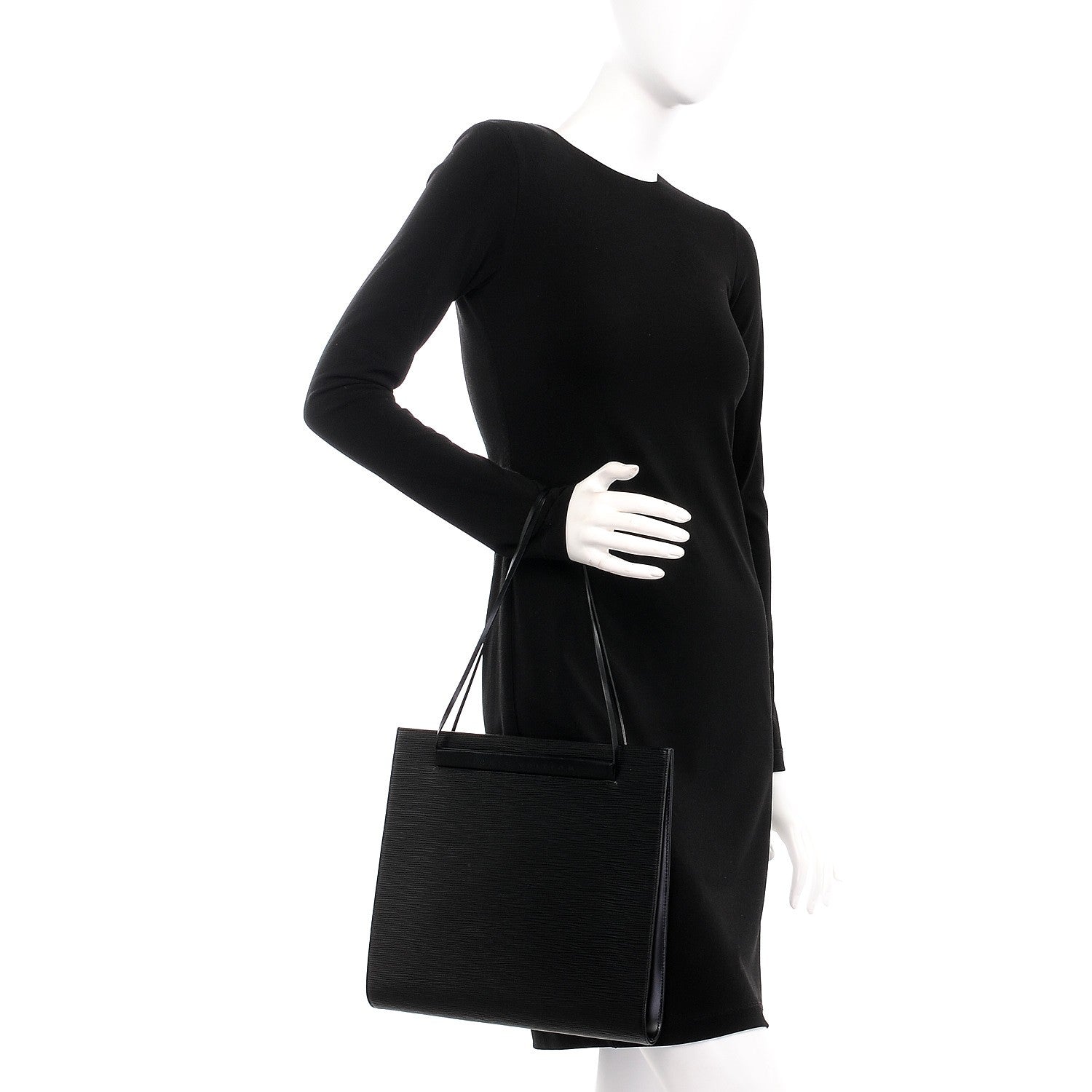 Louis Vuitton Epi Saint Tropez Black 2 of 7