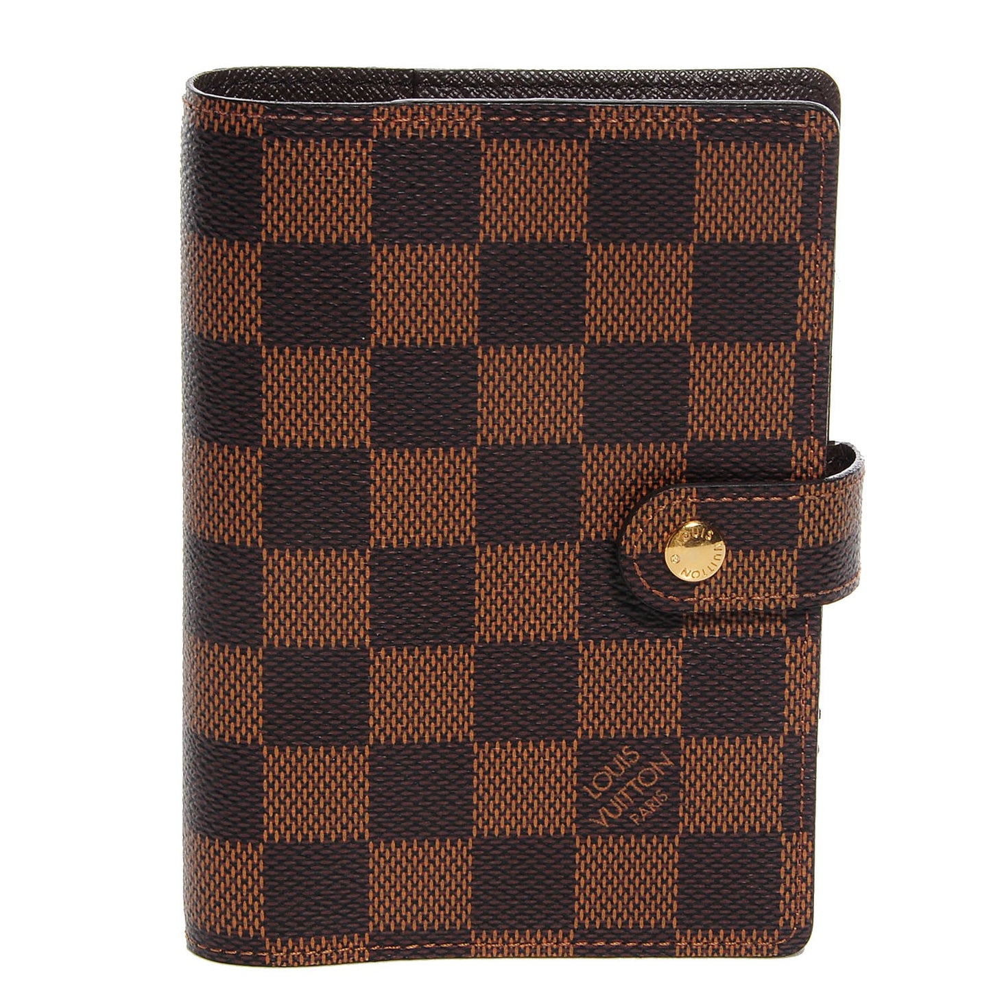 Damier Ebene Small Ring Agenda Cover