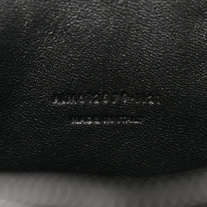 Saint Laurent Grain De Poudre Matelasse Monochrome Monogram Mini Lou Camera Bag Black 7 of 11